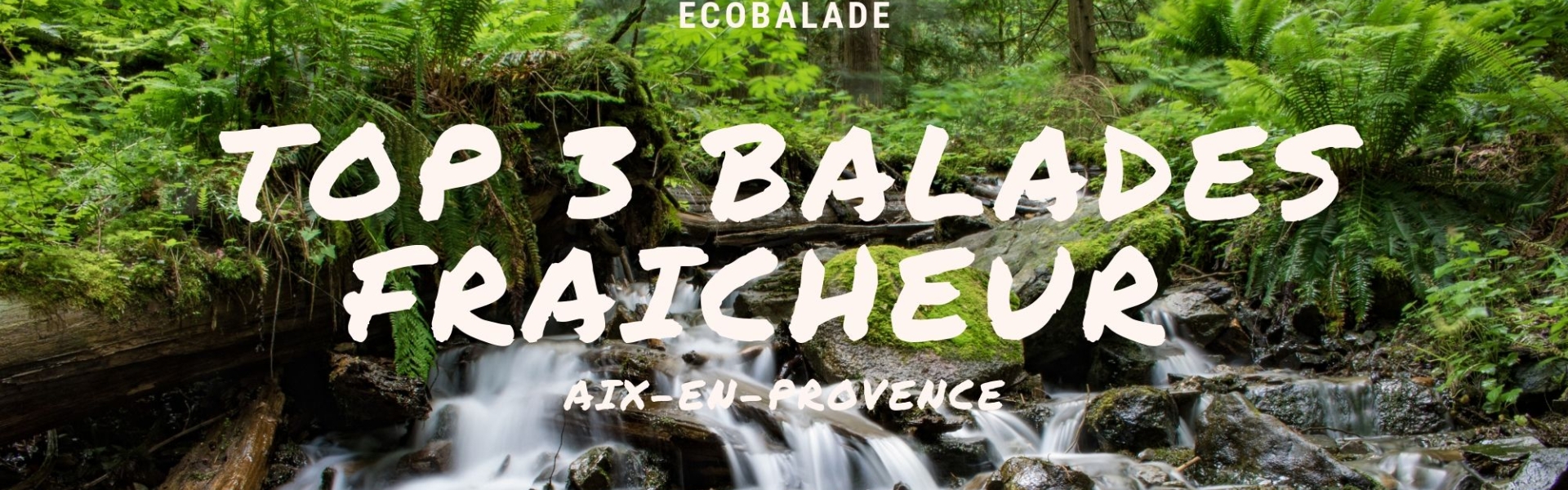 TOP 3 des balades fraîcheur autour d'Aix-en-Provence