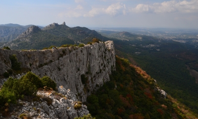 Falaise du Bau trauqua (Crédits : Jules Cavelier)