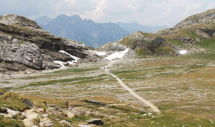 Randonnée au col de la Vanoise - Lac des assiettes (Crédits : Léa Charbonnier)