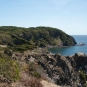 Vue du sentier - presquîle de Giens